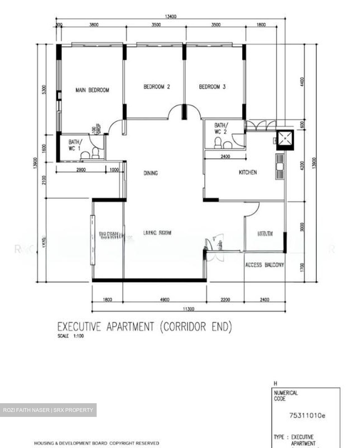 Blk 101 Gangsa Road (Bukit Panjang), HDB Executive #592293521